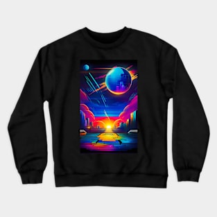 Neon 3 Crewneck Sweatshirt